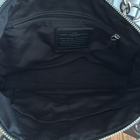 Coach Black Signature Shoulder Bag - Picture 3 of 4